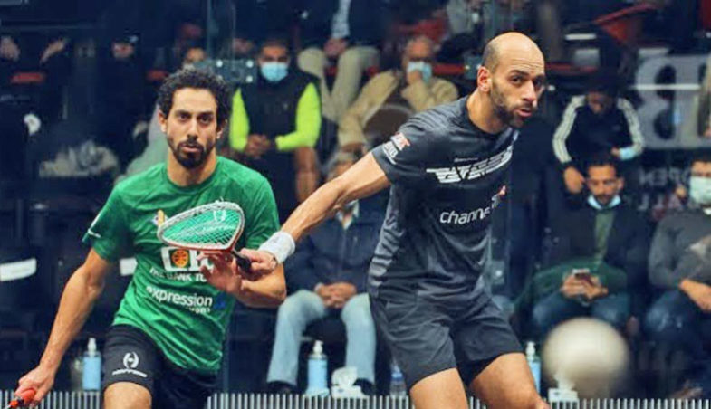 Tarek Momen vs Marwan Elshorbagy (Black Ball Open 2021, Kairo)