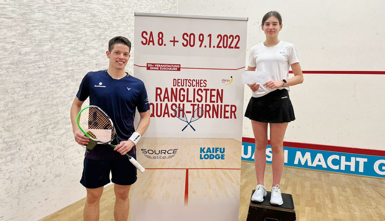 Raphael Kandra und Maya Weishar (Kaifu-Lodge Open 2022, Hamburg)