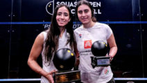 Nouran Gohar und Nour El Sherbini (Black Ball Open 2022, Kairo)