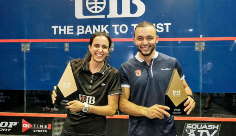 Nour El Tayeb und Youssef Soliman (CIB Zed Open 2022, Kairo)