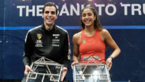 Ali Farag und Hannia El Hammamy (Egyptian Open 2022, Gizeh)