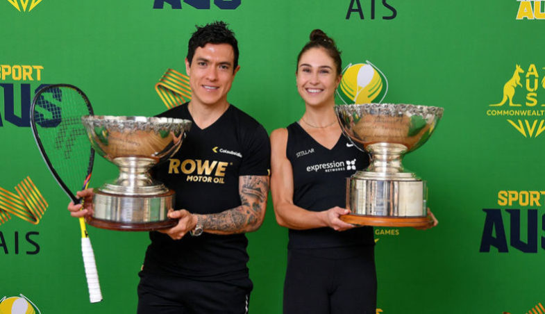Miguel Rodriguez und Nele Gilis (Australian Open 2022, Sydney)