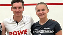 Valentin Rapp und Katerina Tycova (Australian Open 2022)