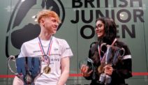 Finnlay Withington und Amina Orfi (British Junior Open 2023)