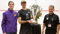 Diego Elias mit Pokal (Pittsburgh Open 2023)