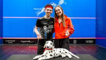 Tinne Gilis und Victor Crouin - Sieger der Squash on Fire Open 2023