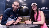 Mohamed ElShorbagy und Nouran Gohar (Black Ball Open 2023)