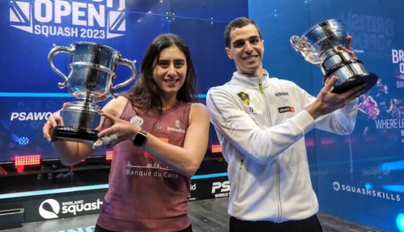 Nour El Sherbini und Ali Farag (British Open 2023)