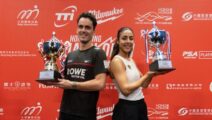 Paul Coll und Hania El Hhammamy (Hong Kong Open 2023)