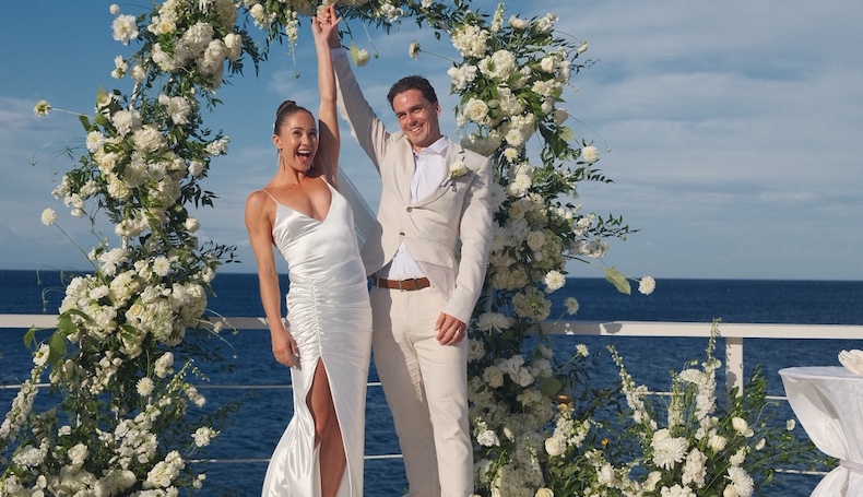 Hochzeit: Nele Gilis und Paul Coll in Griechenland