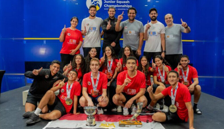 Team Ägypten - Weltmeister Mädchen und Jungen (Einzel- und Team-Jugend-WM, Houston 2024)