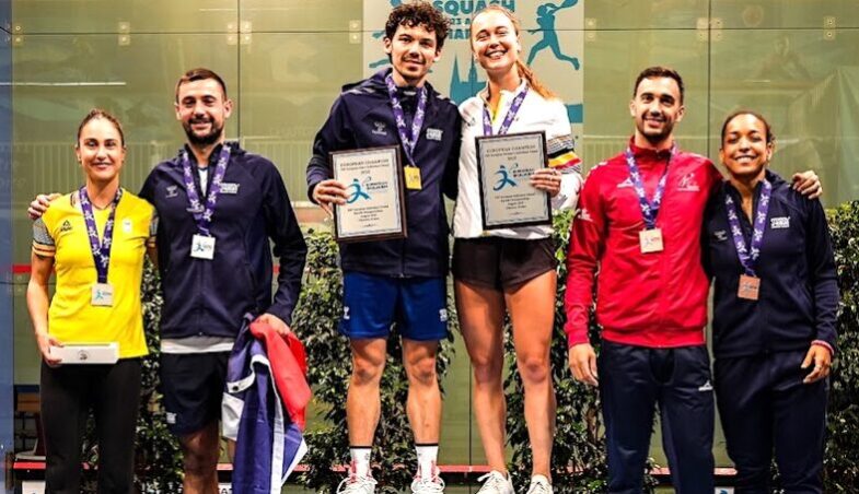 Siegerehrung Einzel-Europameisterschaften 2025 (Chartres, Frankreich)