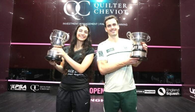 Armina Orfi und Paul Coll, Sieger British Open 2026