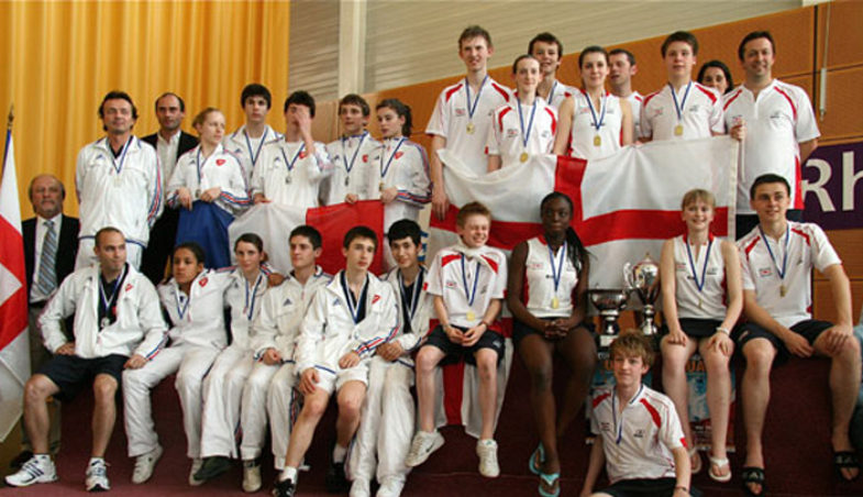 Jugend-Europameister im Doppelpack: England! 